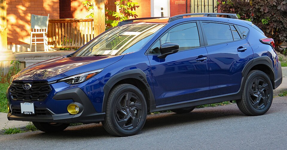 Subaru Crosstrek photographed from the front